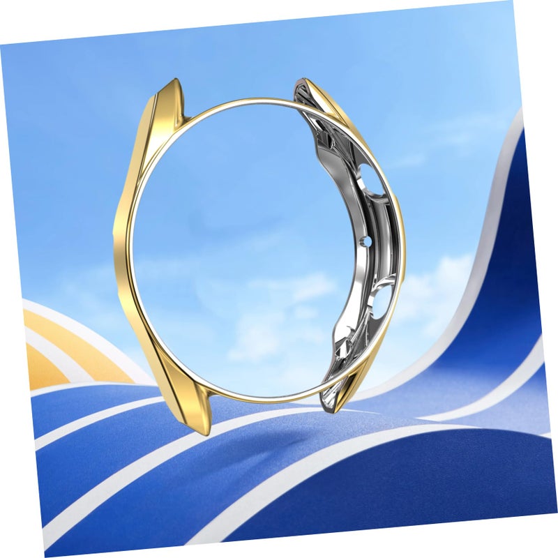 Gold Watch Case Cover Durable Replacement Protective Design Easy Installation Unisex - Image 5