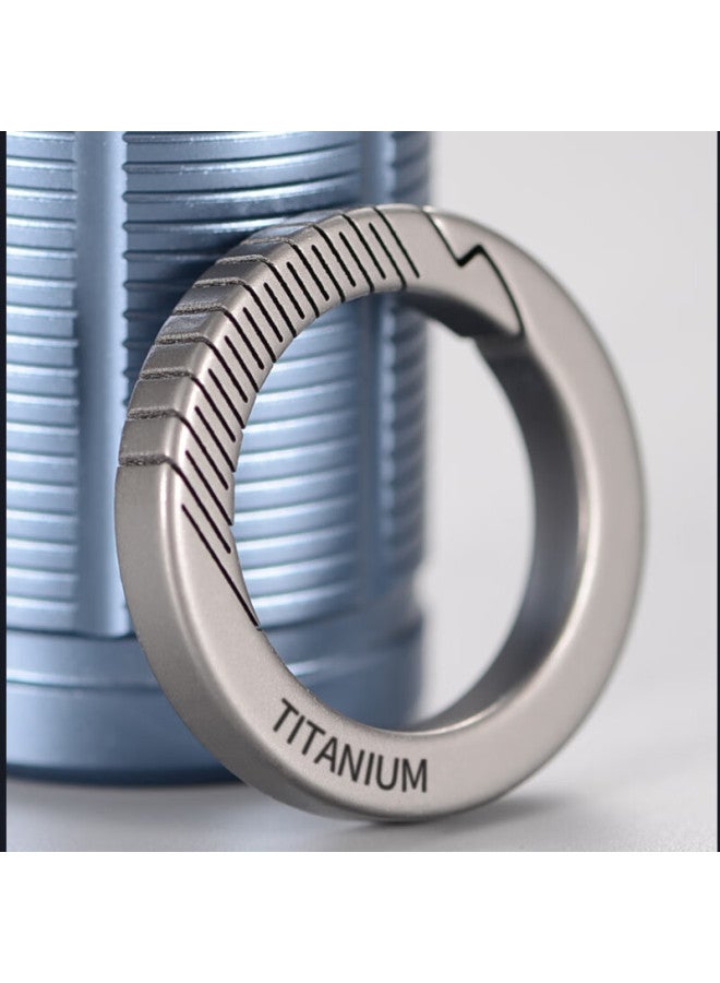 Laben Titanium Alloy Car Keychain, Men's Pendant, Key Ring, Personalized Creative Simple Design, Creative Gift - Image 4