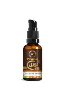 WOW Skin Science WOW Skin Science Vitamin C Serum for Face with Hyaluronic Acid  Vitamin C Face Serum Women  Men Dry Skin Brightening Serum  Vitamin C  Hyaluronic Acid Serum  Face AntiAging Vit C Facial Serum 