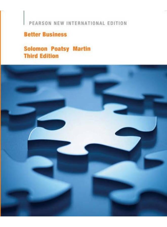 Better Business, Plus MyBizLab without Etext: Pearson New Internaional Edition