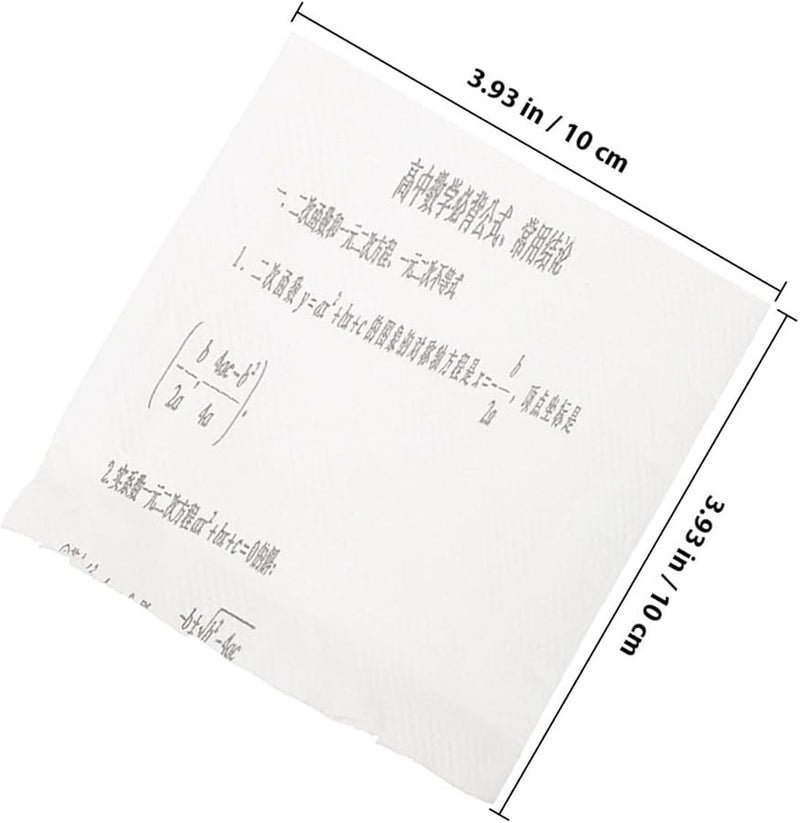 لفافات ورق تواليت مطبوع عليها صيغ رياضية 2 حزمة بالجملة مناديل الحمام - Image 3