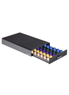 Navaris Navaris Coffee Pod Holder Drawer - 50 Capsule Storage Organizer Tray Counter Container - Fits Standard Sizes of Pods and Capsules - 1 Drawer Design  - Image 1