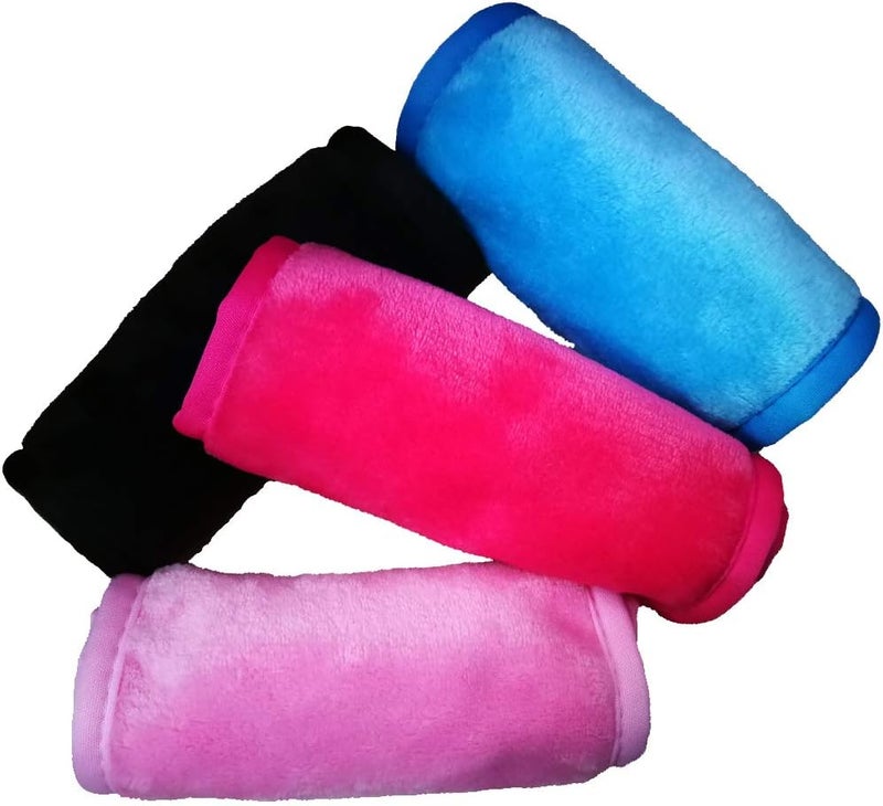 LU2000 Pack of 4 Nano Towels Makeup Remover Cosmetics Microfiber Pleasing Care Fresh Face Makeup Remover Face Cloths Soft Clean Towel Special Face Erase 4 Color 