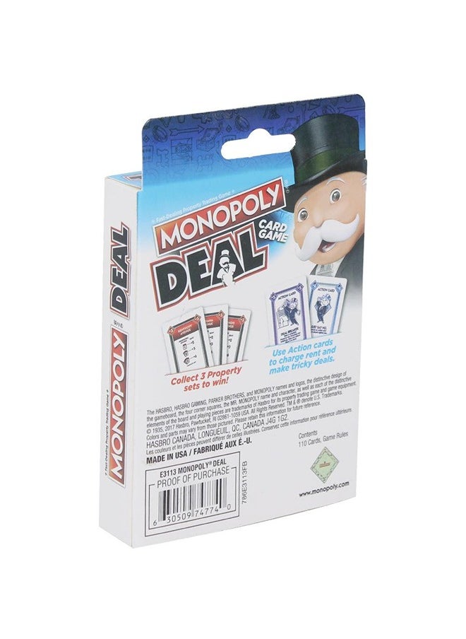 HASBRO - GAMING - Monopoly Deal Card Game - Image 1