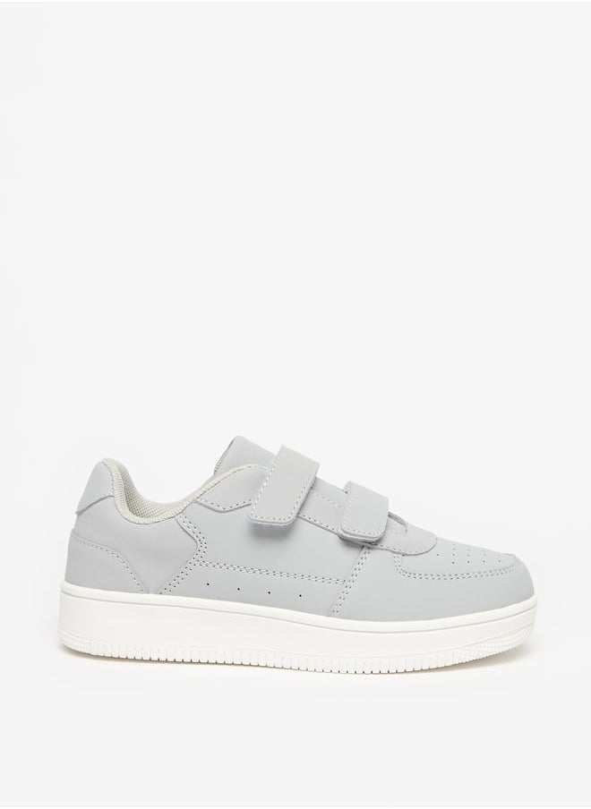 LBL by Shoexpress Boys Solid Sneakers With Hook And Loop Closure  - Image 2