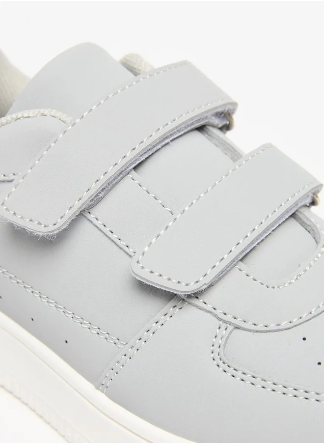 LBL by Shoexpress Boys Solid Sneakers With Hook And Loop Closure