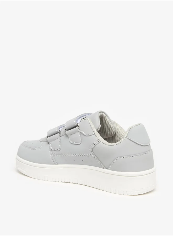 LBL by Shoexpress Boys Solid Sneakers With Hook And Loop Closure