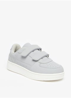 LBL by Shoexpress Boys Solid Sneakers With Hook And Loop Closure  - Image 1