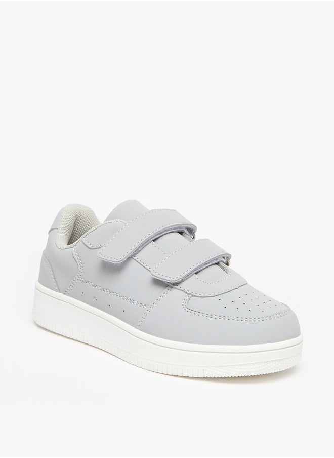 LBL by Shoexpress Boys Solid Sneakers With Hook And Loop Closure  - Image 1