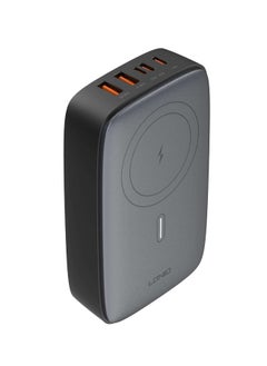 LDNIO 140W Wireless Charging With 2 USB-C 2 USB-A Multiport Desktop Wireless Charging Adapter Black  - Image 5