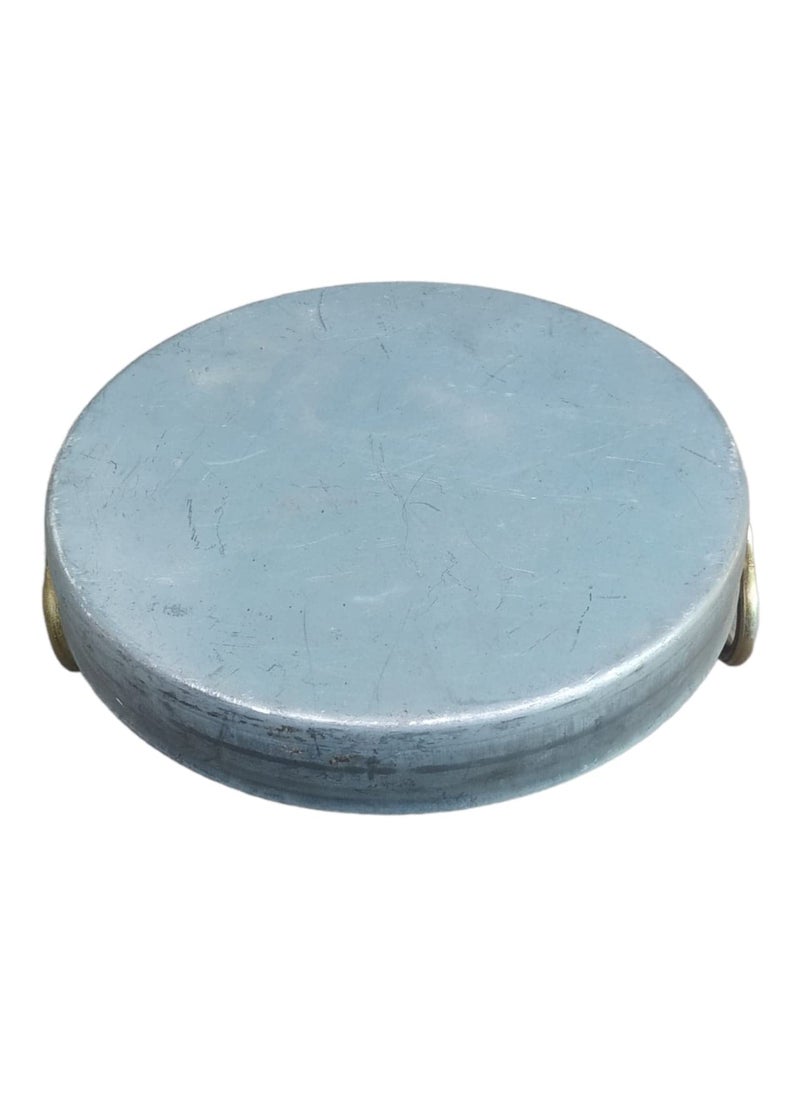 AS A S Mild Steel Flat KadhaiTaviTaiFry Pan for Making Jalebi Maal Pua Dal Tadka 12 inch 30 CM 2 Liter  - Image 3