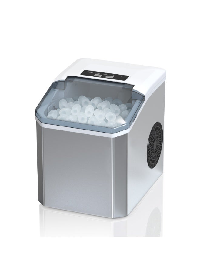 iTOMA Bullet Ice Maker Machine Portable Automatic Ice Maker 12Kg in 24hrs | Two Sizes Ice Cube | Auto Shut Off | Portable Ice Maker | Electric Ice Maker for Home/ Kitchen/ Office/ Bar/ - Image 1