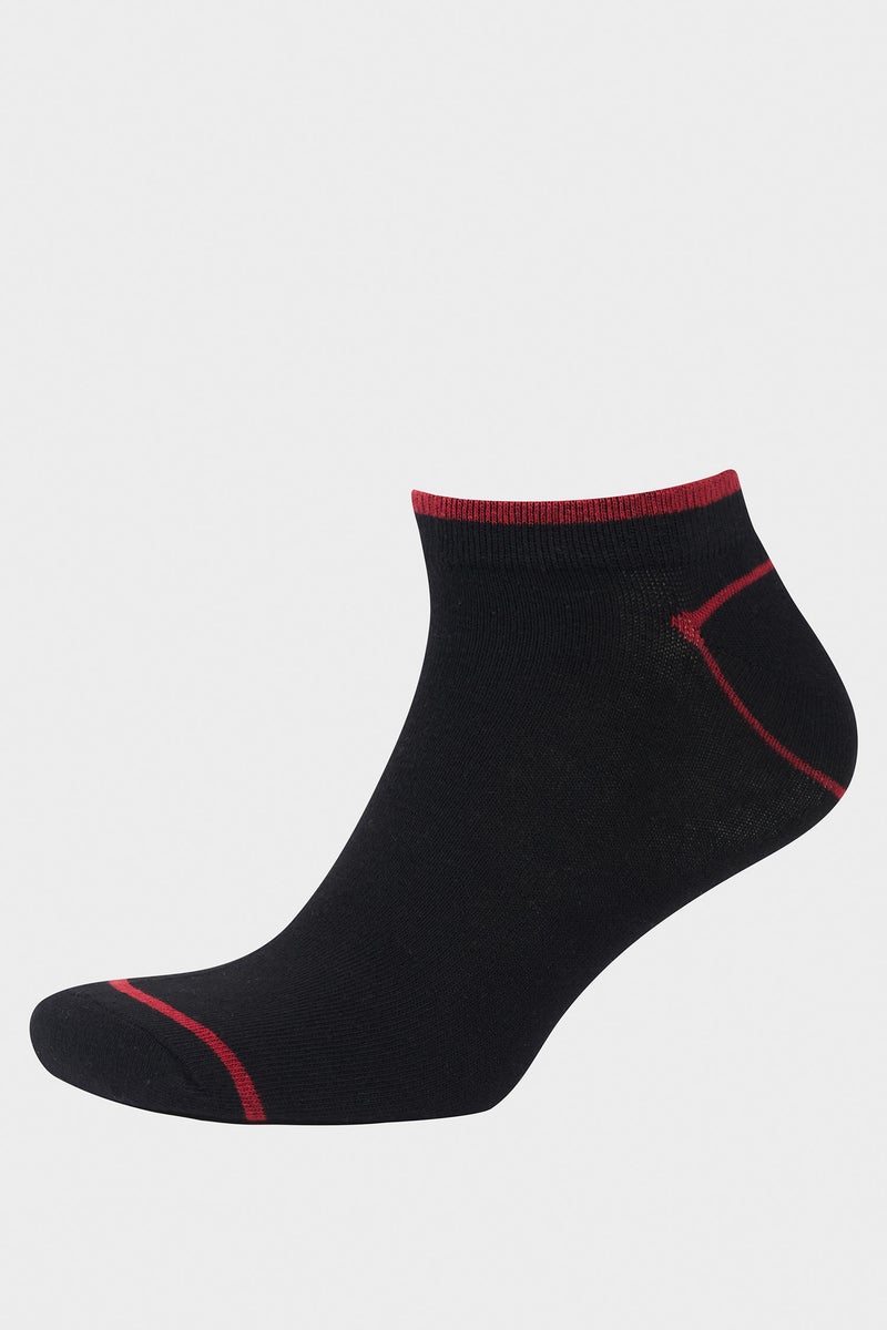 DeFacto Multicolour Man 5 Piece Short Socks Casual - Image 4