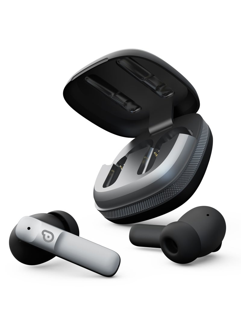 Daw-link True Wireless Earbuds ,Hi Res Sound, 30-Hour Battery, ENC Noise Cancelling, Quad Mics, IPX5 Water Resistant
