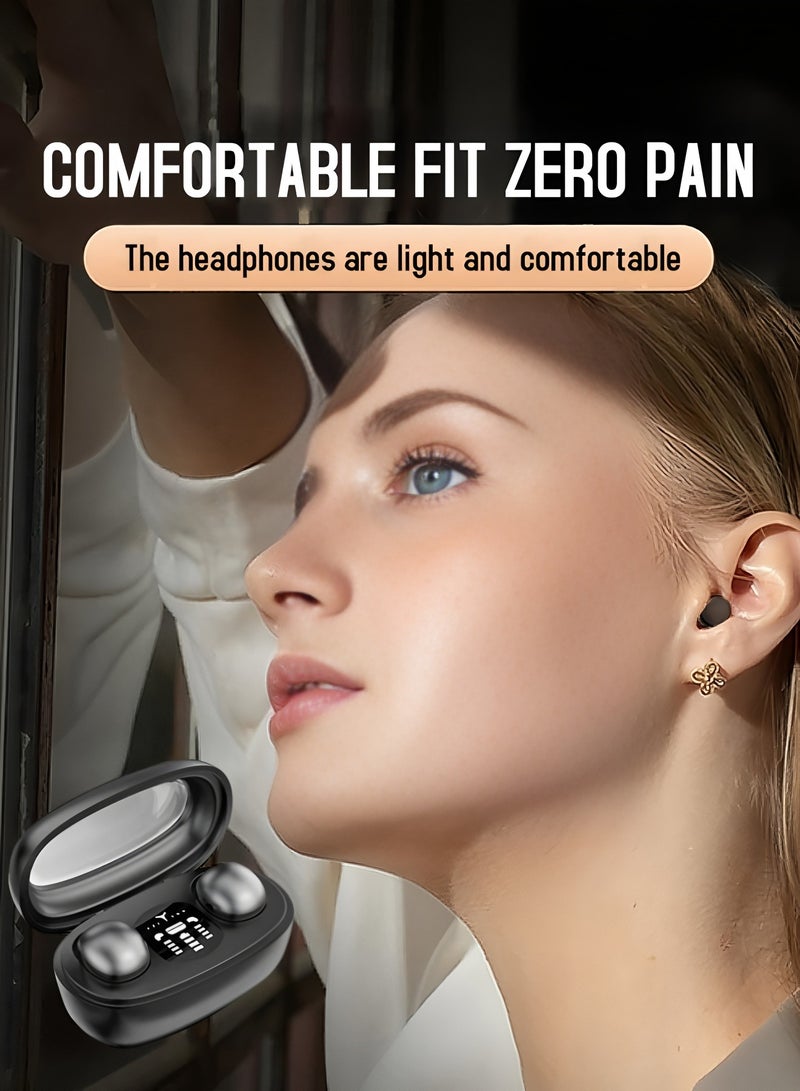 Flyview mini13s wireless bluetooth calling headset noise reduction sleeping headphone hifi stereo music earphone game sport earbuds - Image 1