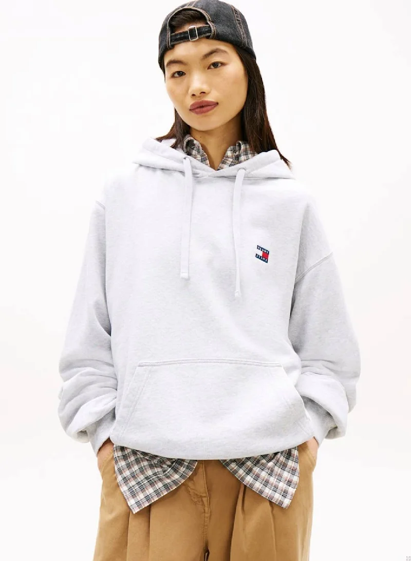 Tommy Jeans Logo Badge Boxy Hoodie