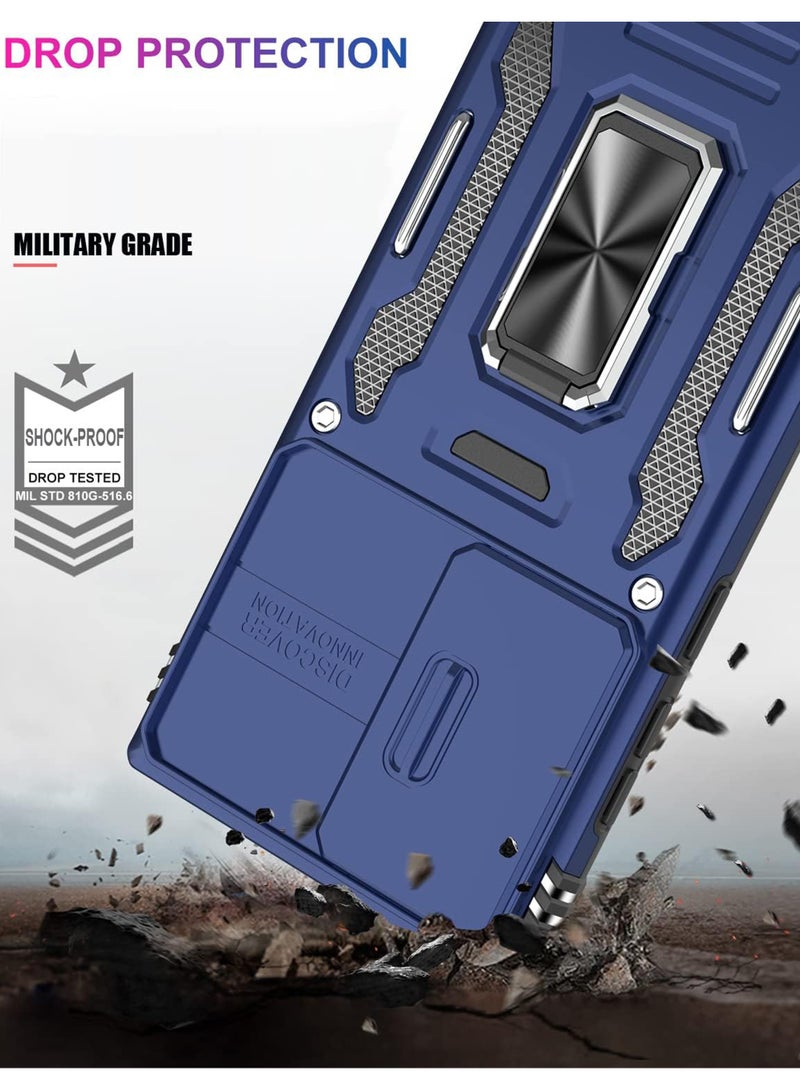 Rock Pow Galaxy S24 Case with Camera Cover Samsung S24 Cover Pass 16ft Drop Test Shockproof Protective Phone Case with Kickstand for Samsung Galaxy S24 - Image 4