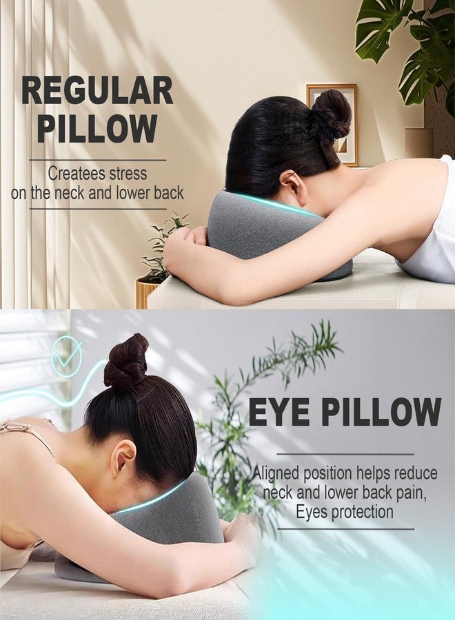 Could Spark Face Down Pillow Massage Headrest for Bed Ergonomic Memory Foam Massage Pillow Face Down for Sleeping,Spa, Napping & Skincare, Eye Surgery Recovery,Relieves Neck Pain,etc - Image 5