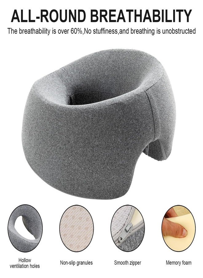 Could Spark Face Down Pillow Massage Headrest for Bed Ergonomic Memory Foam Massage Pillow Face Down for Sleeping,Spa, Napping & Skincare, Eye Surgery Recovery,Relieves Neck Pain,etc - Image 3