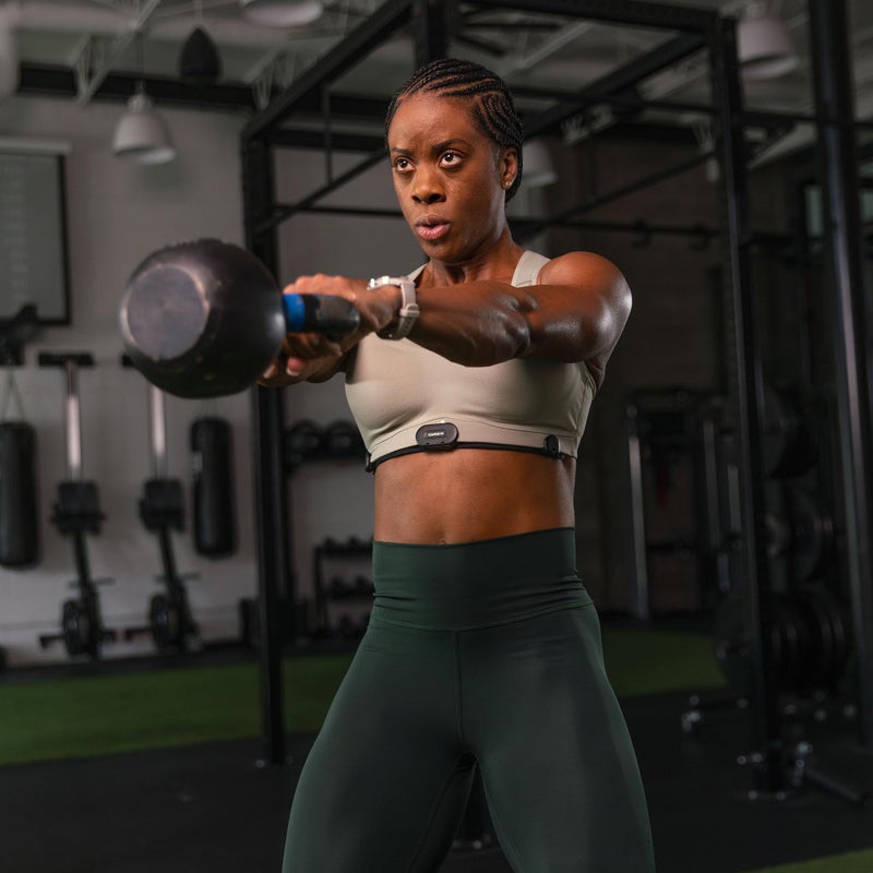 GARMIN جهاز مراقبة معدل ضربات القلب Garmin HRM-Fit، مصمم للنساء، تصميم قابل للتثبيت - Image 3