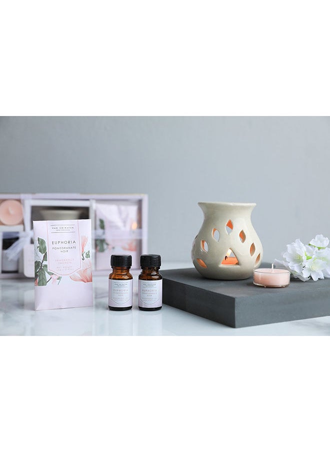 Pan Home - Euphoria Pomegranate Noir Gift Set |Pink| Floral scent| 27 cm L x 8 cm W 12cm H - Image 1