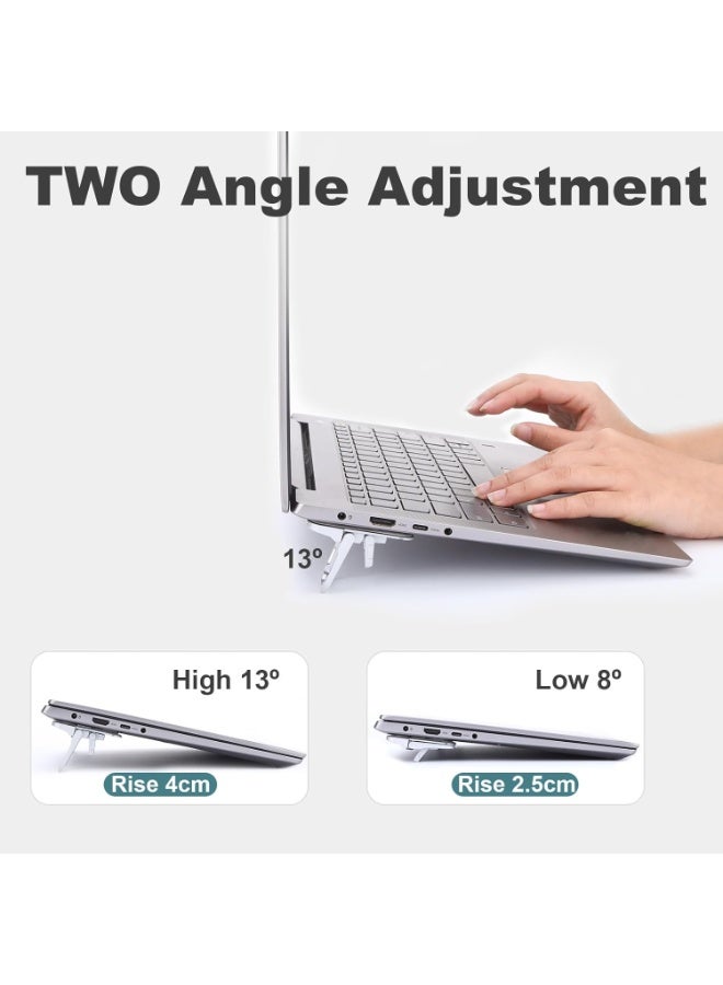 S121 Portable Metal Laptop Stand Suitable for 12-17 Inch Laptop (2PCS) - Image 5