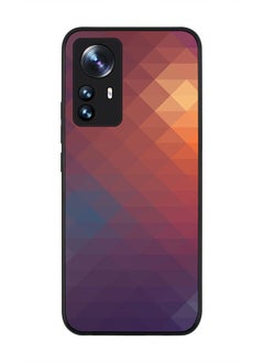 Rugged Black edge case for Xiaomi 12X Slim fit Soft Case Flexible Rubber Edges Anti Drop TPU Gel Thin Cover - Copper Prism