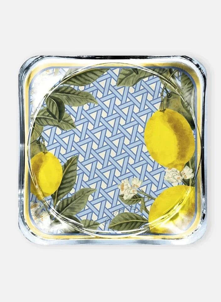 Hazeran Lemon Acrylic Coaster