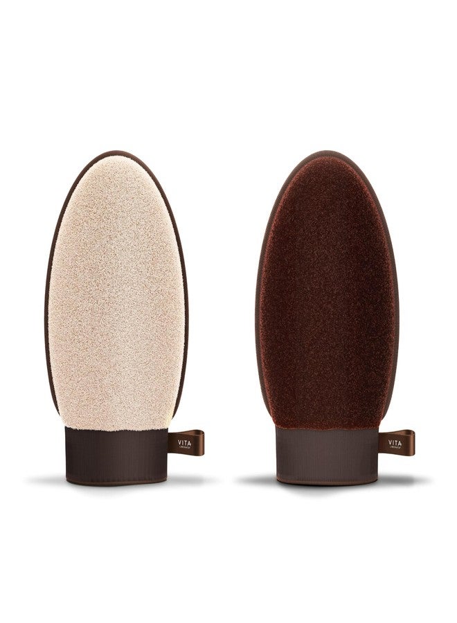 Vita Liberata Dual Sided Luxury Exfoliating Mitt - 2 in 1, Exfoliates for a Smooth and Even Skin Texture, Reusable & Easy to Wash, Vegan - Image 1