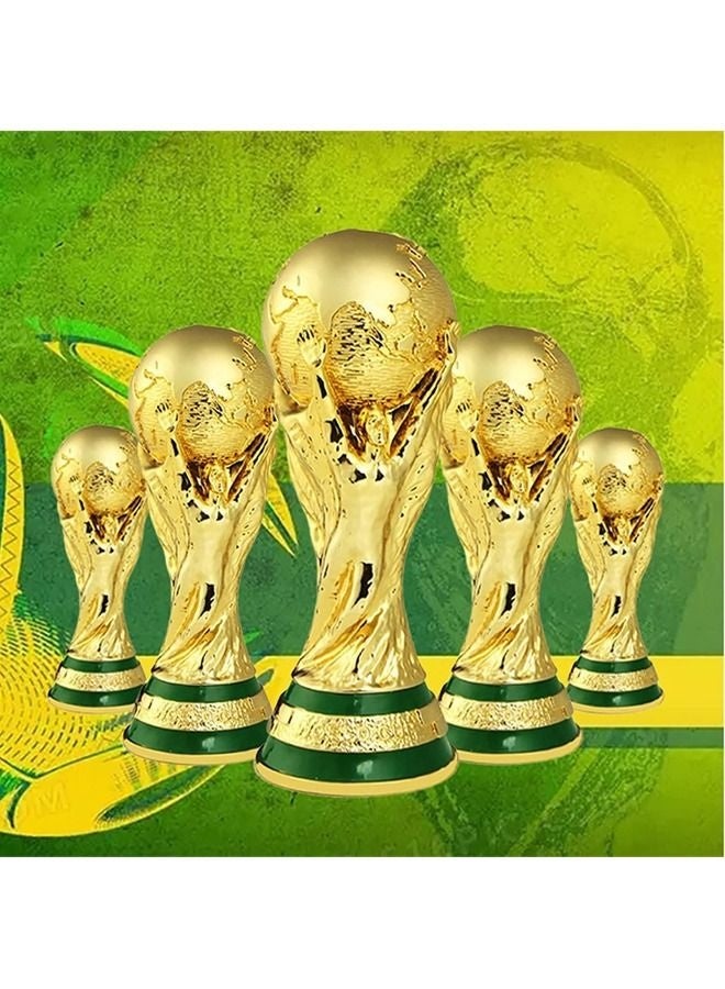 يوجا Golden plastic Football Trophy Champion Gold Trophy World Cup Fans Football Competition - Image 5