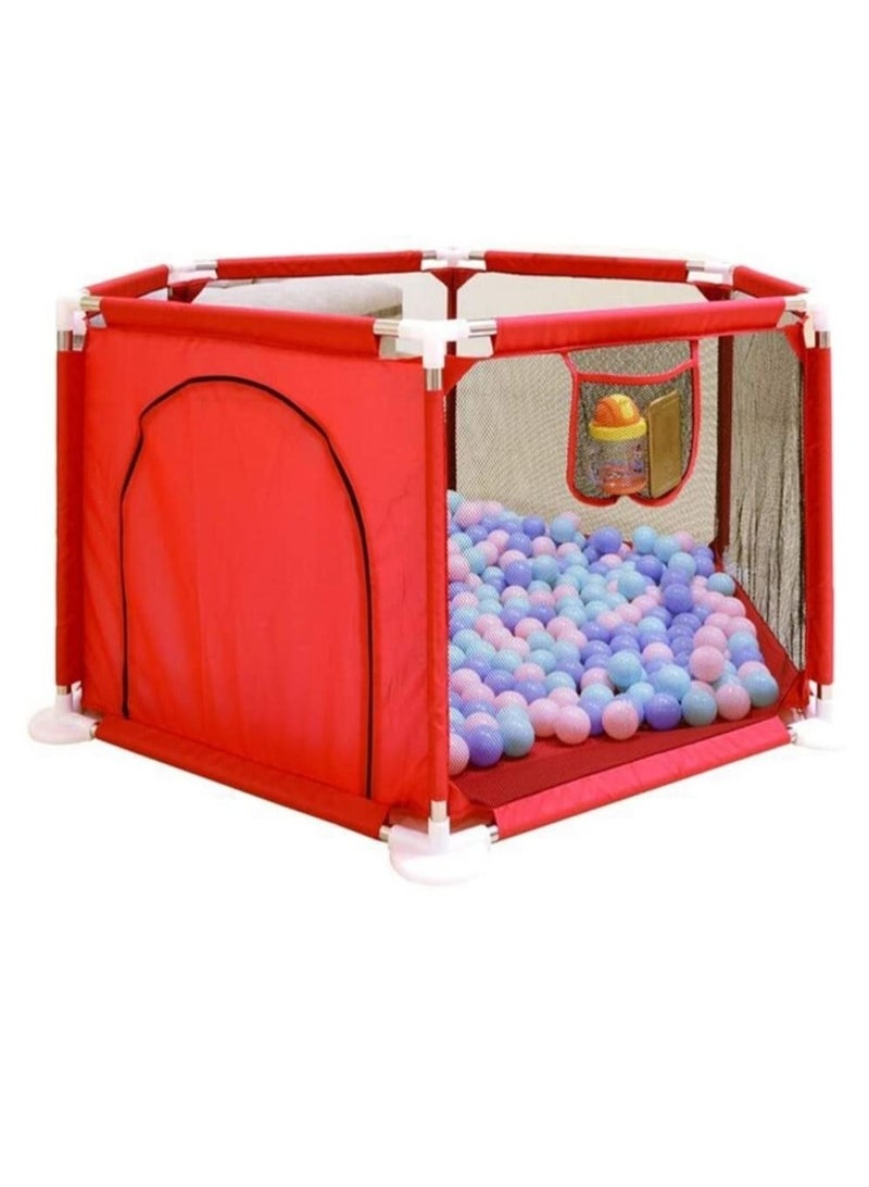 DubaiGallery Playpen for Children Playpen Octagonal Large Area Kids Tent Pool Balls Baby Playpen Ball Pool for Baby Fence Kids Tent - Image 4