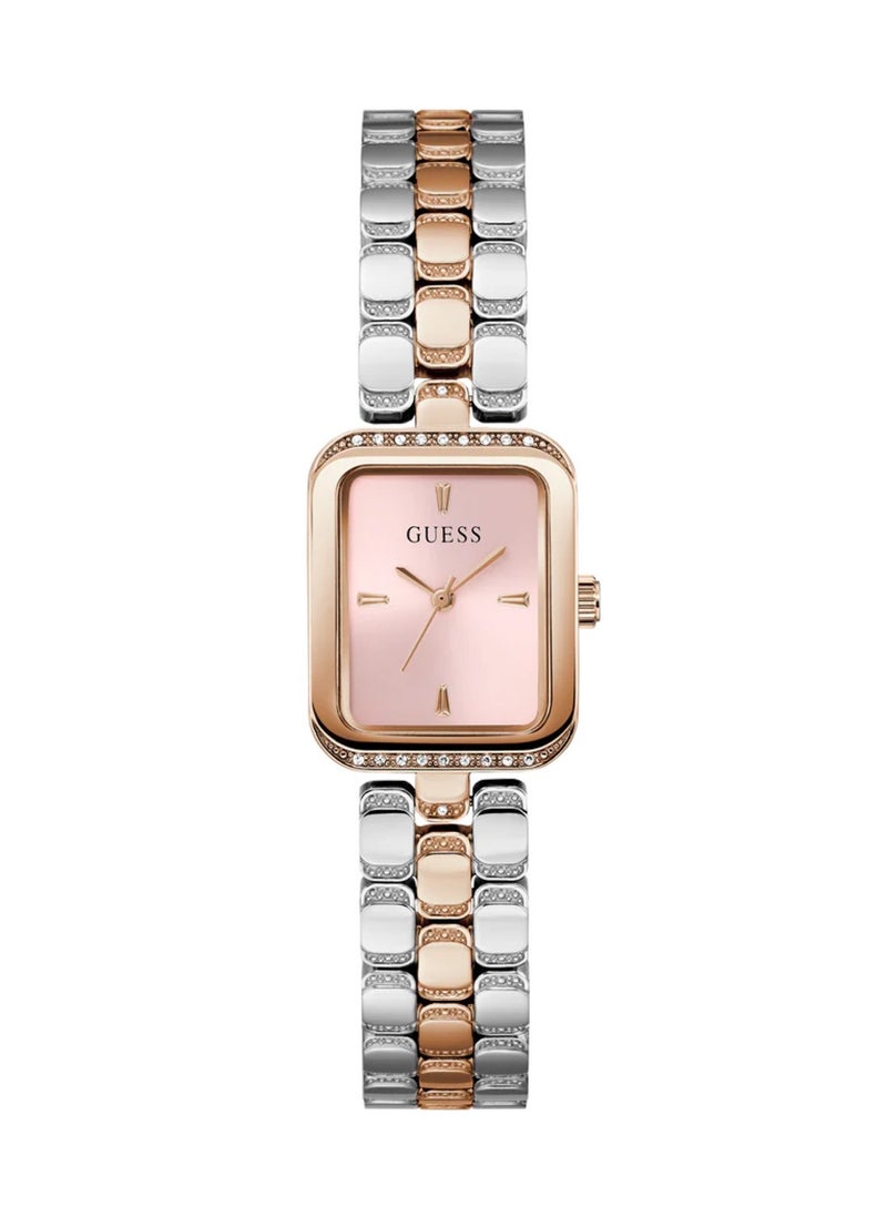 GUESS Women's 2-Tone Rose Gold Tone Analog Stainless Steel Watch GW0865L5 - 22mm  - Image 1