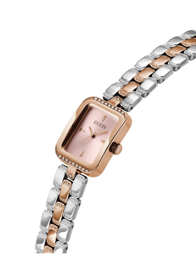 GUESS Women's 2-Tone Rose Gold Tone Analog Stainless Steel Watch GW0865L5 - 22mm  - Image 2