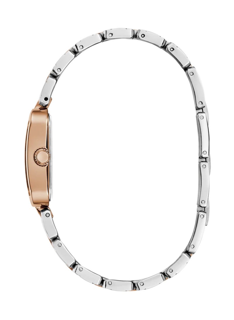 GUESS Women's 2-Tone Rose Gold Tone Analog Stainless Steel Watch GW0865L5 - 22mm  - Image 3