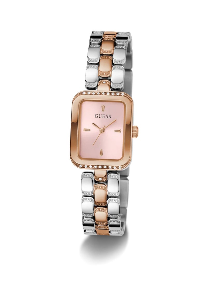 GUESS Women's 2-Tone Rose Gold Tone Analog Stainless Steel Watch GW0865L5 - 22mm  - Image 5