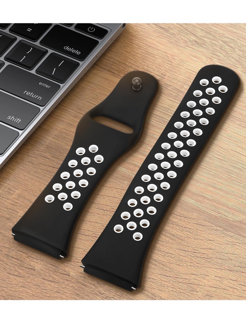 Strap Watch Silicone Compatible With Xiaomi Redmi Watch 3 Lite/Redmi Watch 3 Active, Sport Silicone Watch Band Wrist Strap,Bracelet Wristband Wrist Strap - Image 3