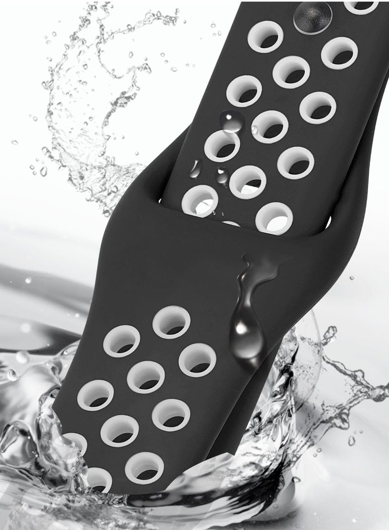 Strap Watch Silicone Compatible With Xiaomi Redmi Watch 3 Lite/Redmi Watch 3 Active, Sport Silicone Watch Band Wrist Strap,Bracelet Wristband Wrist Strap - Image 4