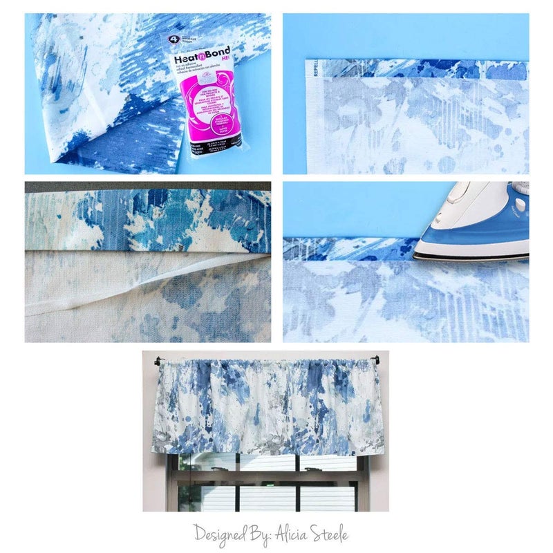 HeatnBond Hem Iron-On Adhesive, Regular Weight, White - Image 2