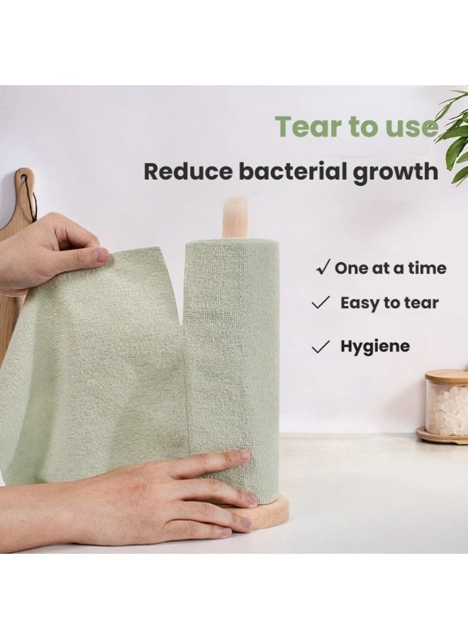 20PCS Disposable Cleaning Towels Tearable Cleaning Cloths, 20 Sheets Multipurpose Reusable Dry Wet Clean Microfiber Wipes Wiping Rags - Image 4