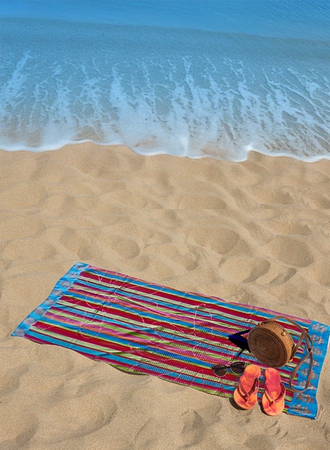 باشاهوم بشكير بحر فاخر 100% قطن - مقاس 95×175 سم لراحة مثالية. - Image 1