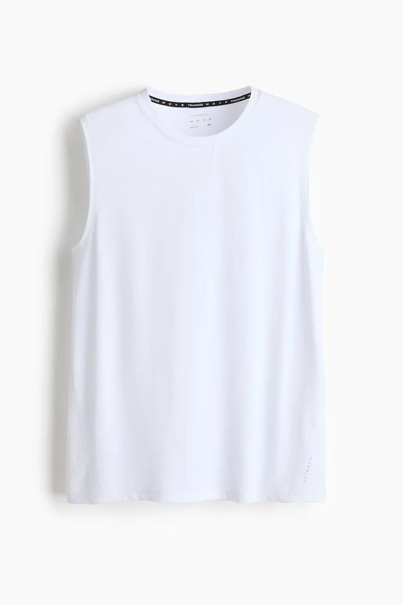 H&M  Regular Fit Sports vest top with DryMove™ for Men | Best Price UAE