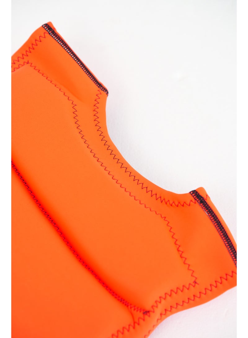 Adult Life Vest For Men Women, Kayaking Water Sports Buoyancy Aid Fishing Vest For Fishing Sailing Surfing Boating Kayaking For Water Sports, Orange - Image 4