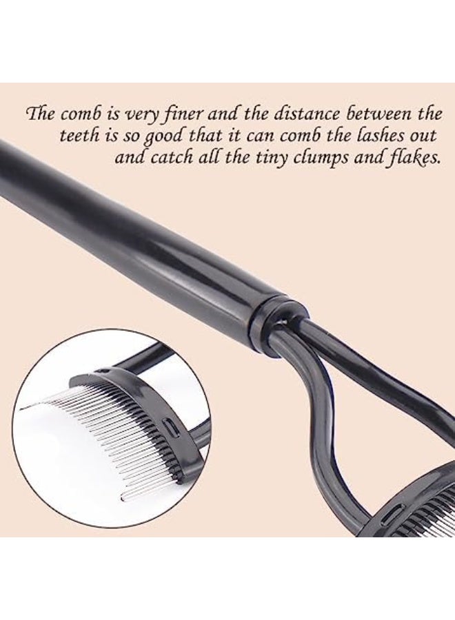 Inralimot Eyelash Comb Eyebrow Brush Eyelash Separator Mascara Applicator - Image 3