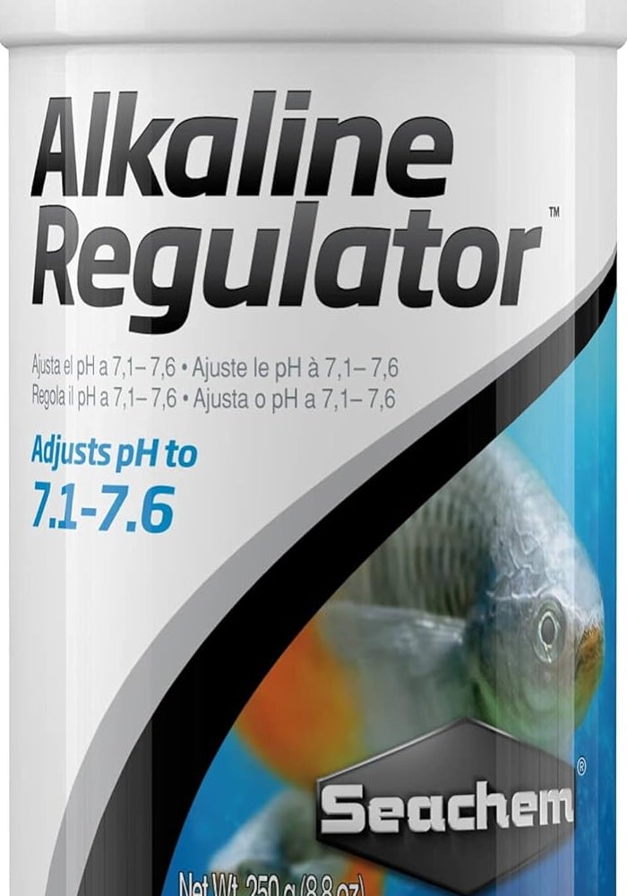Seachem Alkaline Regulator for Fish, 250 g - pH Adjustment Solution - Image 1
