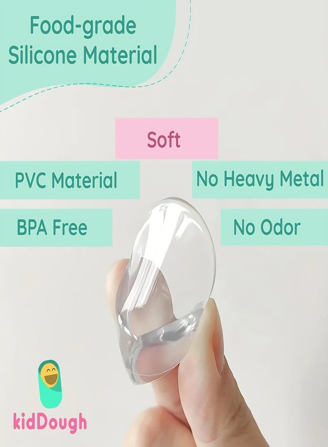 KidDough 10 PCS Corner Protector for Furniture - Table Edge Guards with Silicon and Soft Gel, Sharp Corner Protection, Transparent PVC - Childproof Safety for Sharp Edges - Image 5