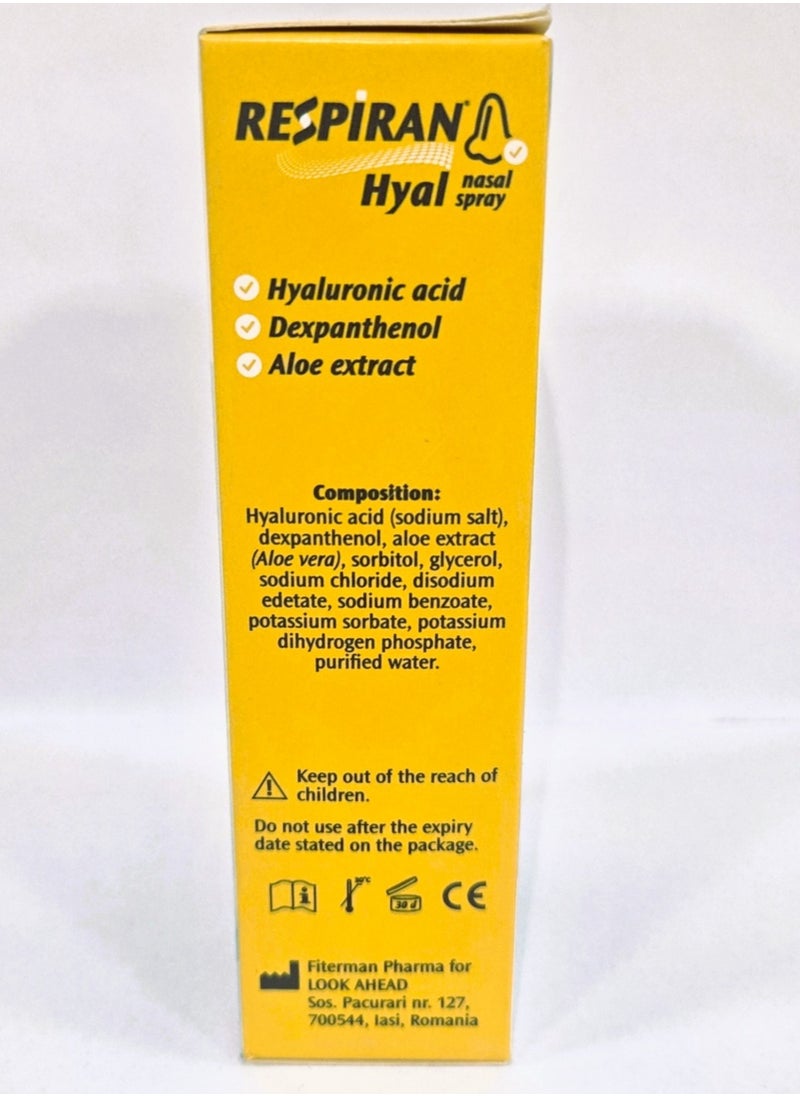 Fiterman Pharma Respiran Hyal Nasal Spray (20ml)  - Image 4
