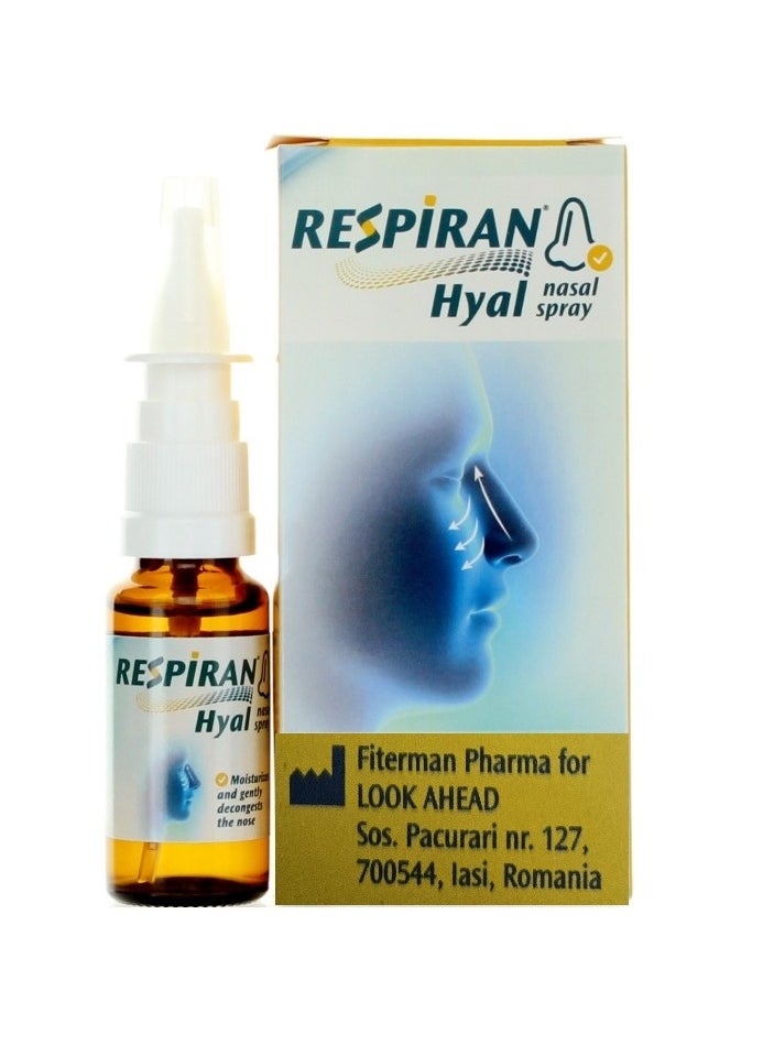 Fiterman Pharma Respiran Hyal Nasal Spray (20ml)  - Image 2