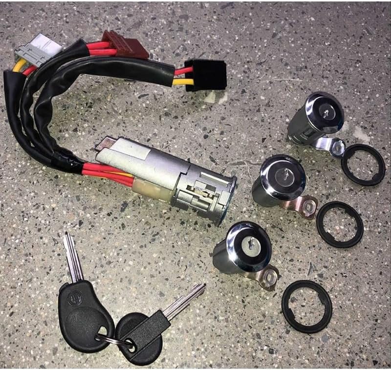 DEMULAX Car Ignition Barrel Switch and Door Lock Set - Image 3