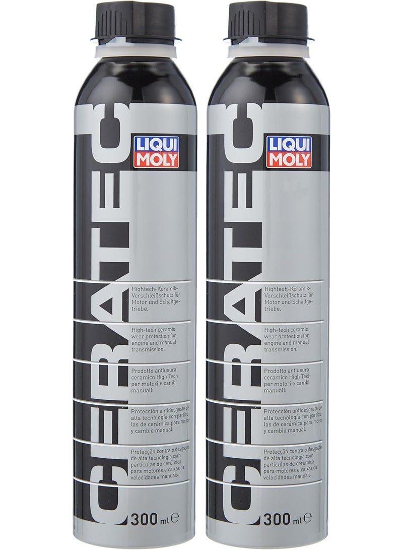 LIQUI MOLY Ceratec Engine Ceramic Wear Tear Protection 300ml (Pack of 2)