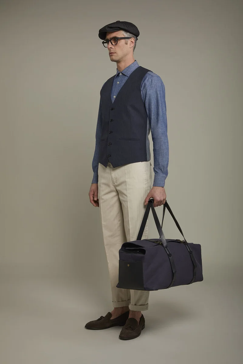 Doppelganger  Men's classic vest - DK Blue for Men | Best Price UAE